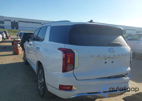 2021 Hyundai Palisade Calligraphy z USA, uszkodzony, nr VIN KM8R7DHEXMU279462